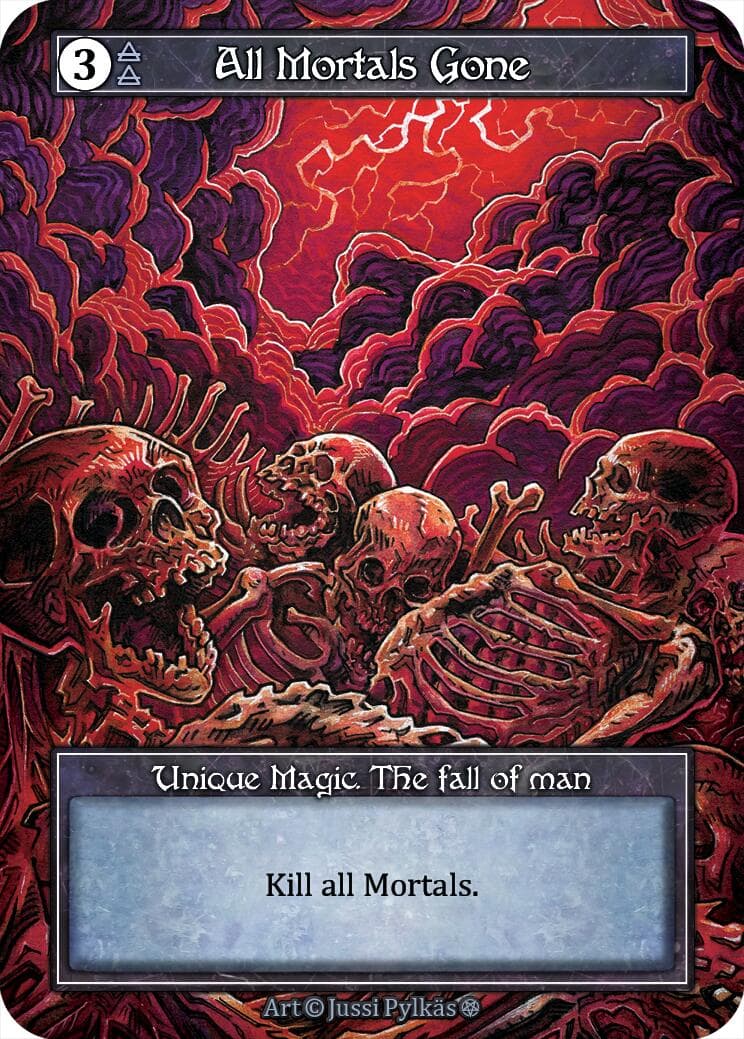 All Mortals Gone (Foil) — Gothic card