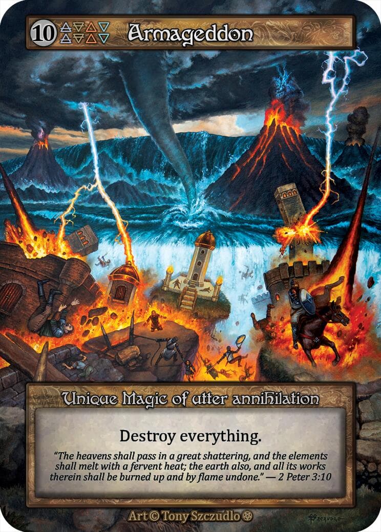 Armageddon — Gothic card