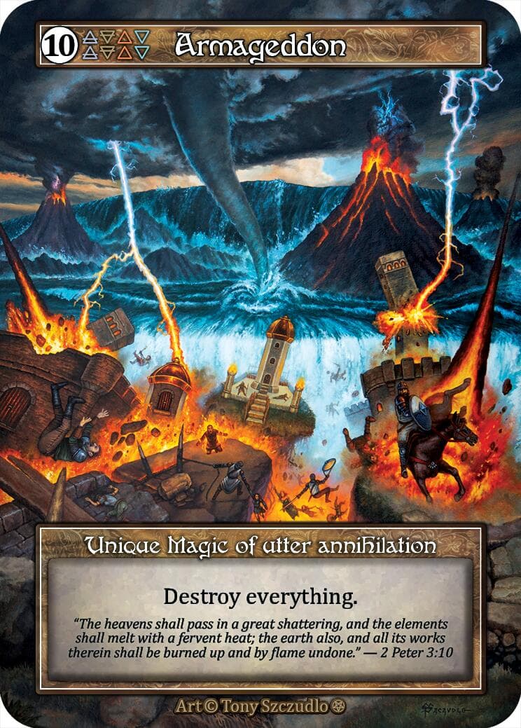 Armageddon (Foil) — Gothic card