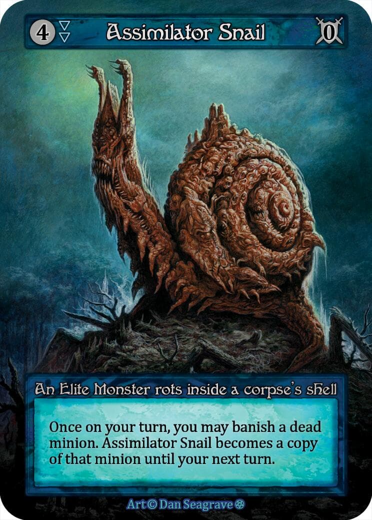 Assimilator Snail — Gothic card