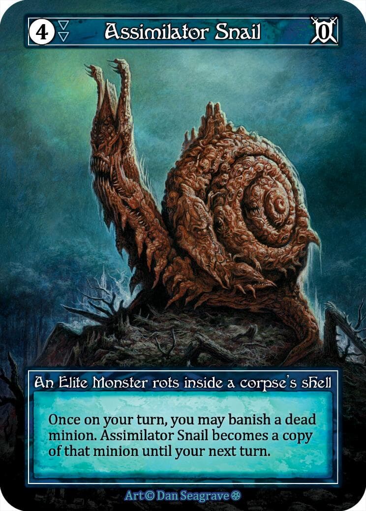 Assimilator Snail (Foil) — Gothic card
