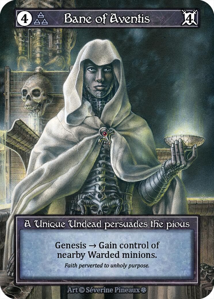Bane of Aventis (Foil) — Gothic card