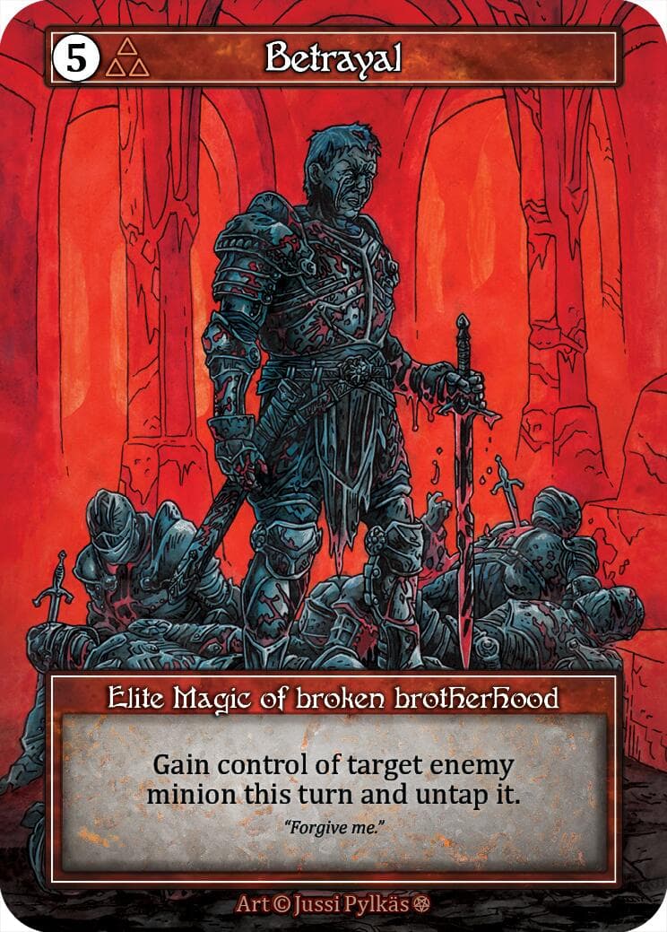Betrayal (Foil) — Gothic card