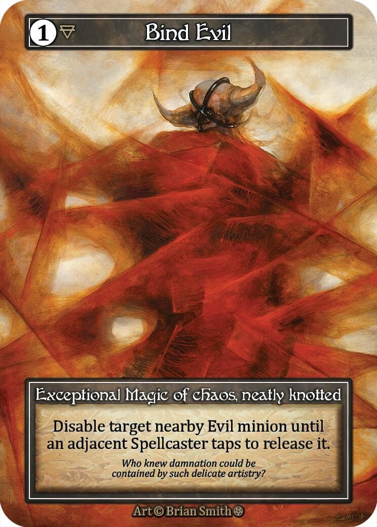 Bind Evil (Foil) — Gothic card