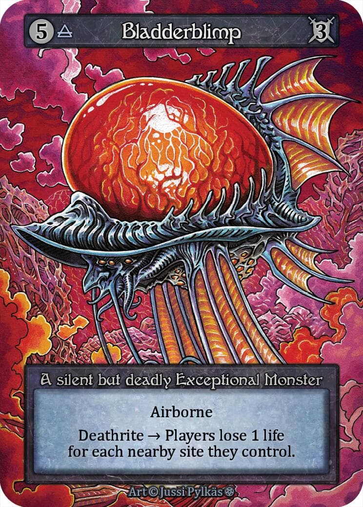 Bladderblimp — Gothic card