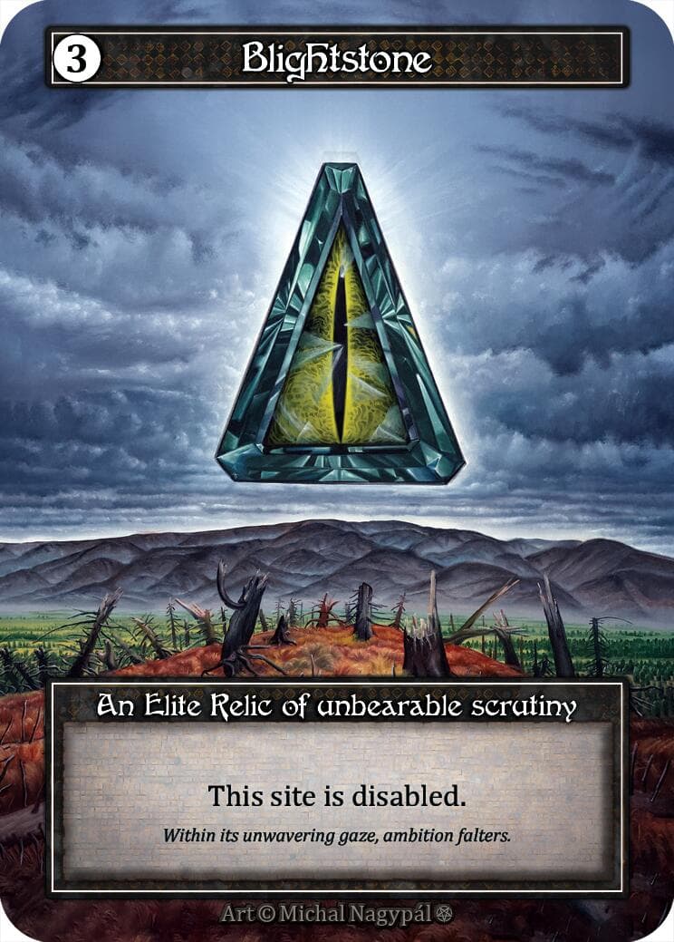 Blightstone (Foil) — Gothic card