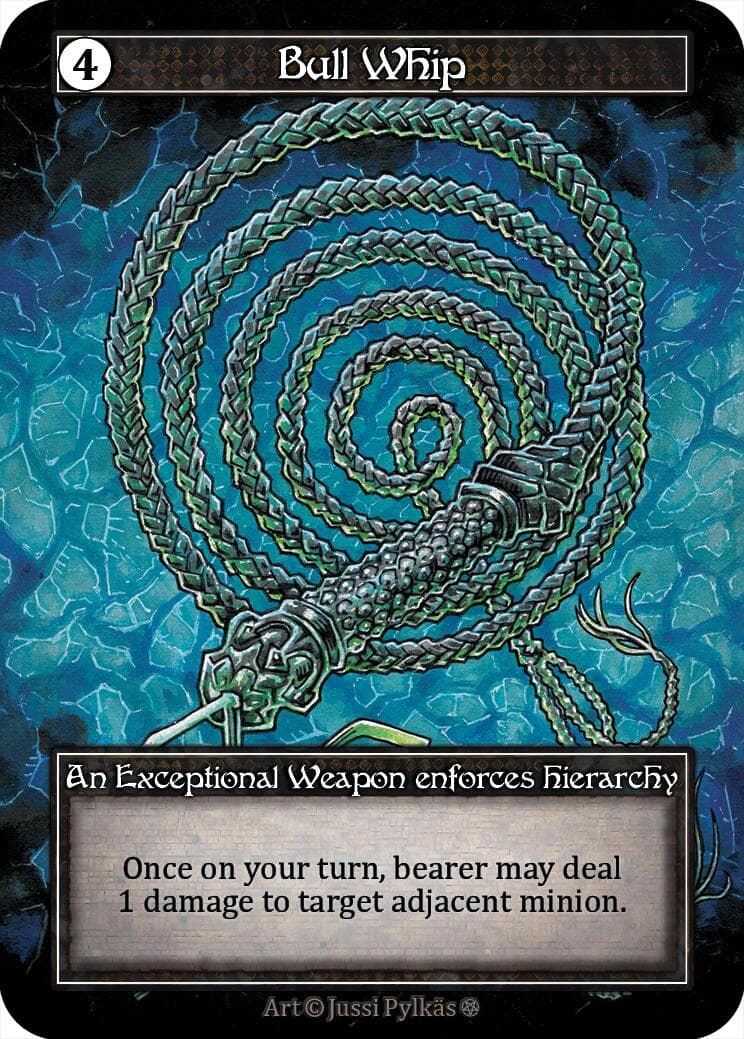 Bull Whip (Foil) — Gothic card