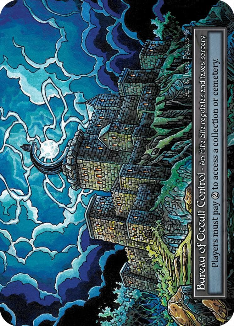 Bureau of Occult Control (Foil) — Gothic card