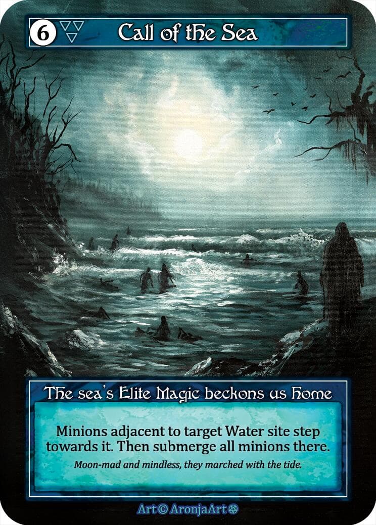 Call of the Sea (Foil) — Gothic card