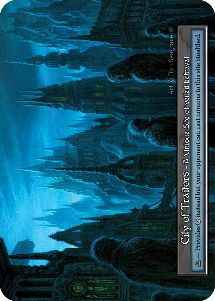City of Traitors (Foil) — Gothic card