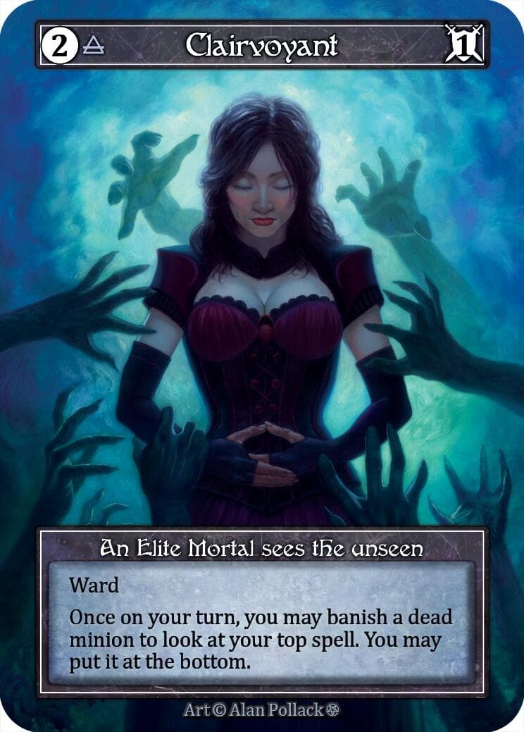 Clairvoyant (Foil) — Gothic card