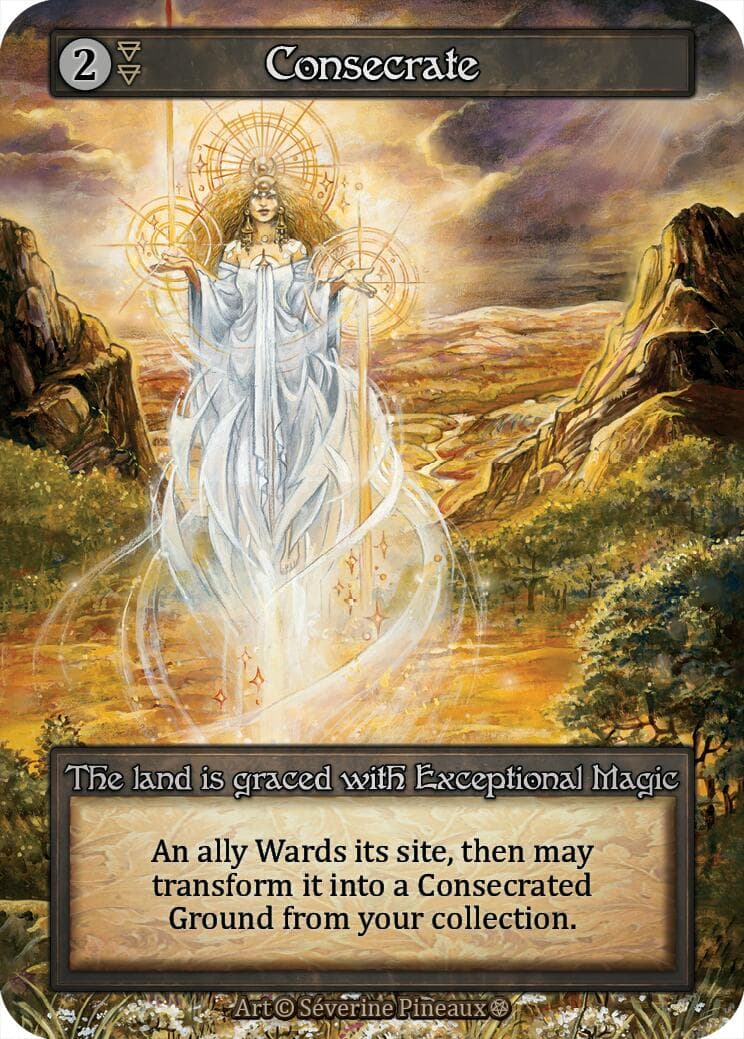 Consecrate — Gothic card
