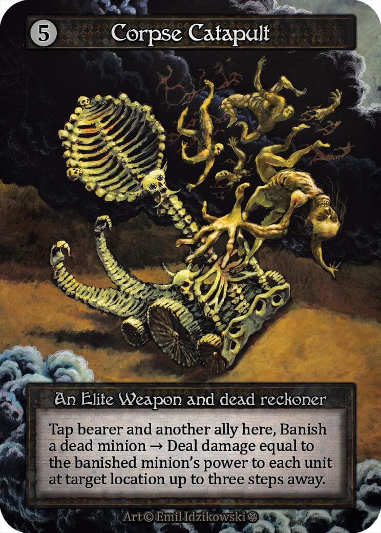 Corpse Catapult — Gothic card