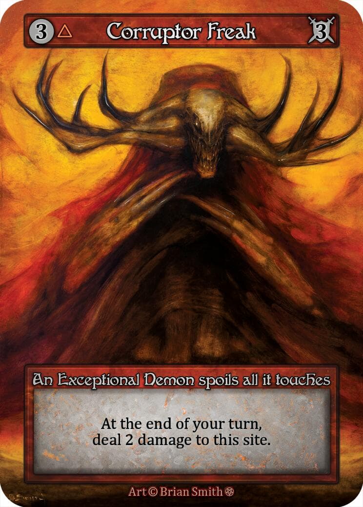 Corruptor Freak — Gothic card