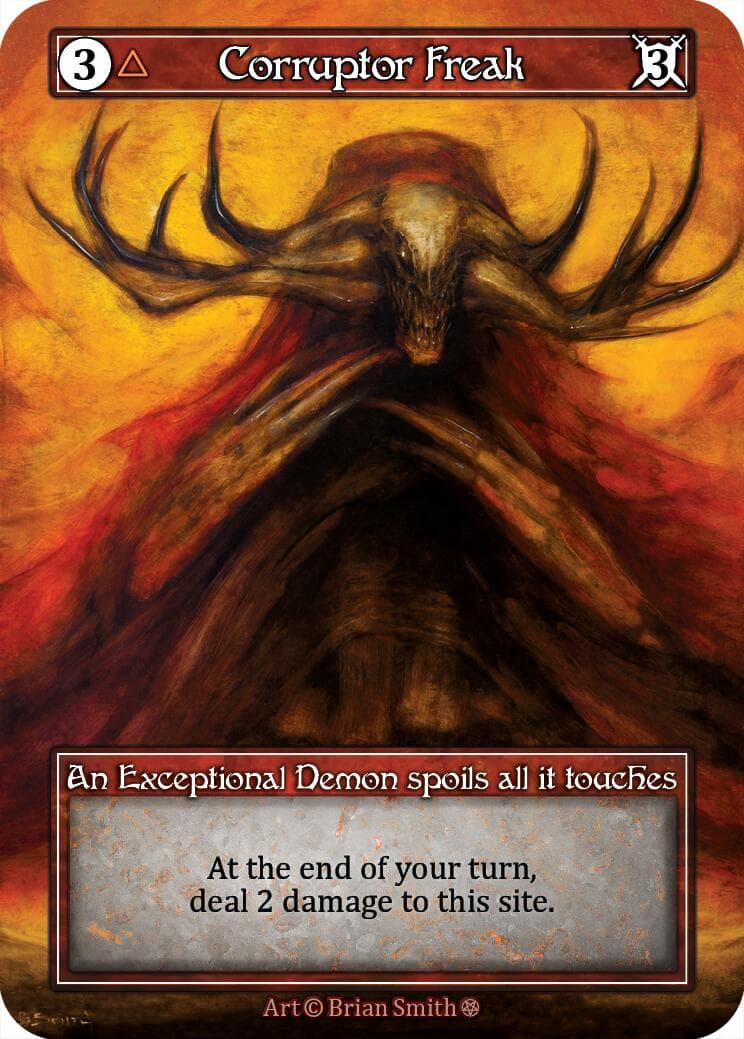 Corruptor Freak (Foil) — Gothic card