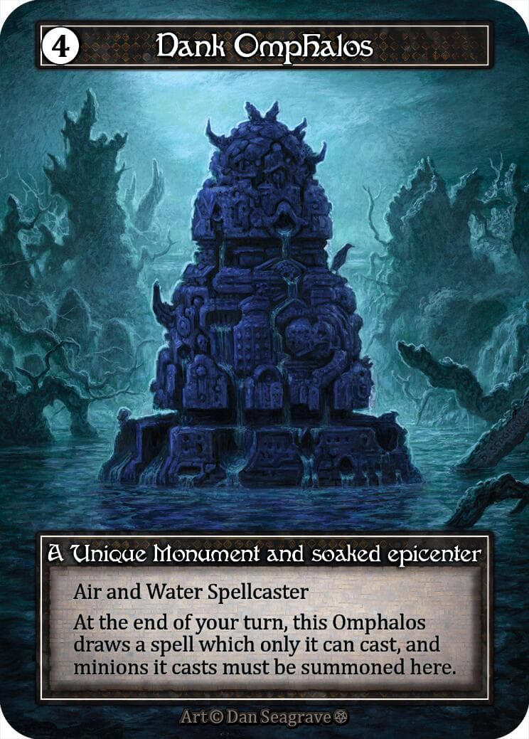Dank Omphalos (Foil) — Gothic card