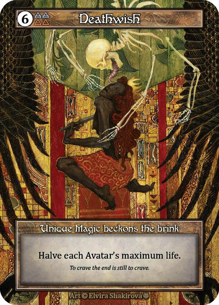 Deathwish (Foil) — Gothic card
