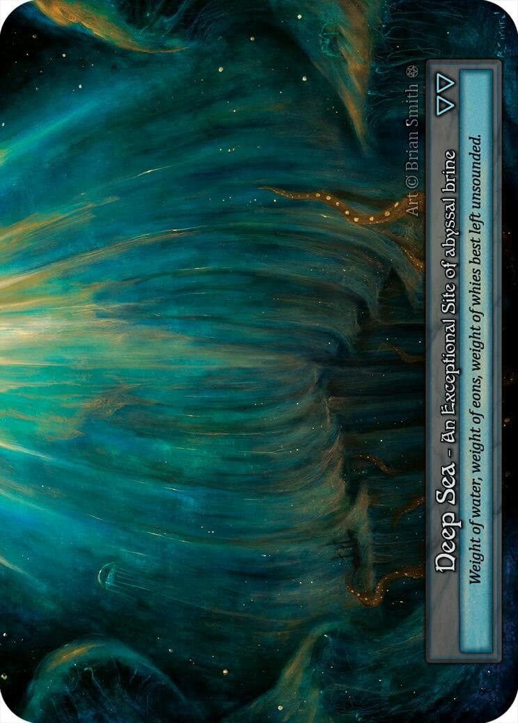 Deep Sea — Gothic card