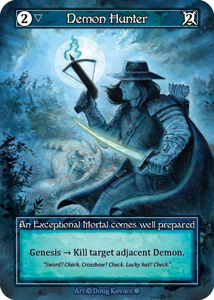 Demon Hunter (Foil) — Gothic card
