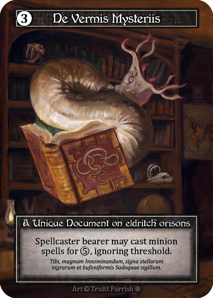De Vermis Mysteriis (Foil) — Gothic card