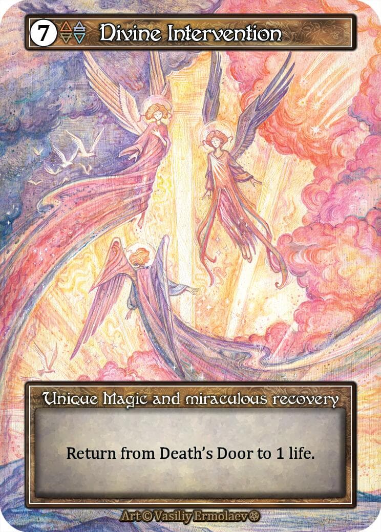 Divine Intervention (Foil) — Gothic card