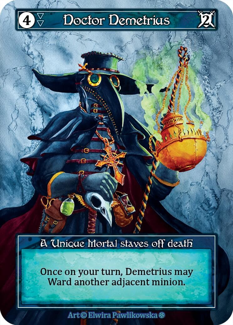 Doctor Demetrius (Foil) — Gothic card