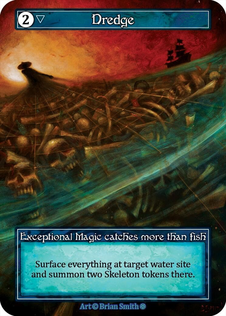 Dredge (Foil) — Gothic card