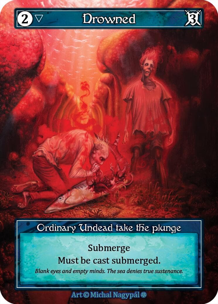 Drowned (Foil) — Gothic card