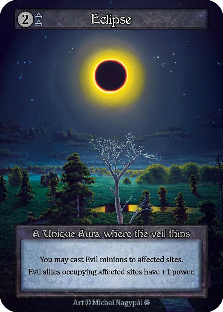 Eclipse — Gothic card