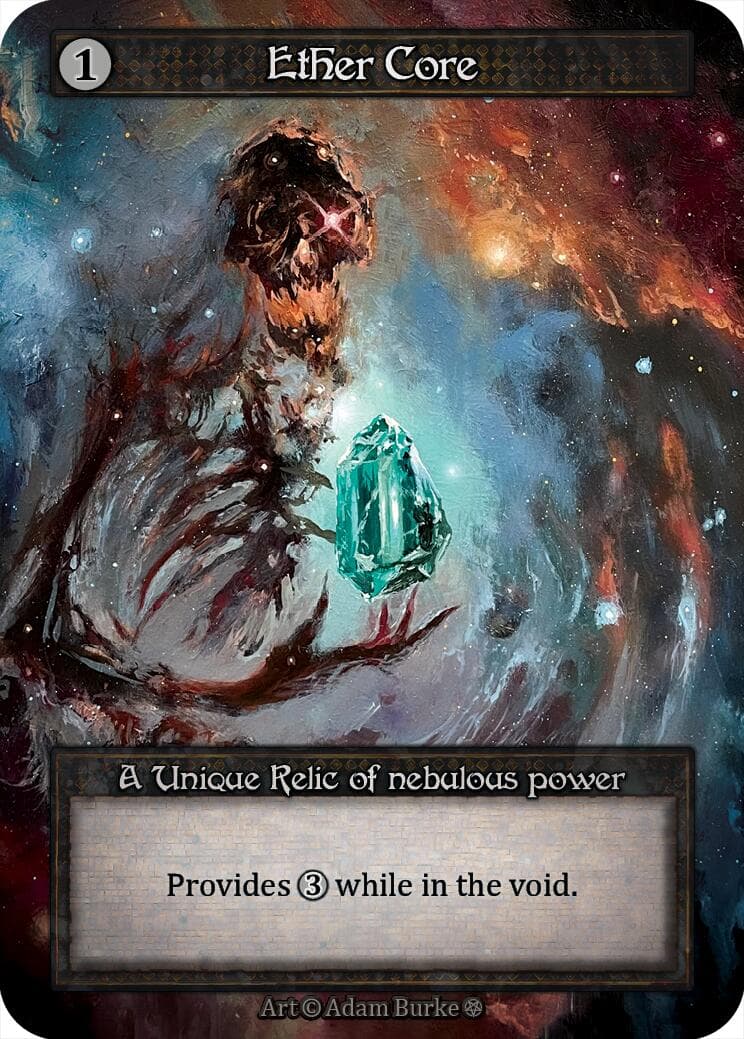 Ether Core — Gothic card