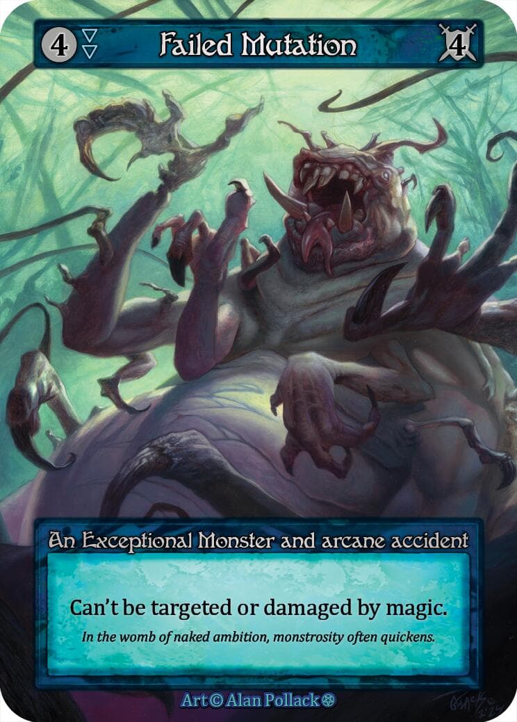 Failed Mutation — Gothic card