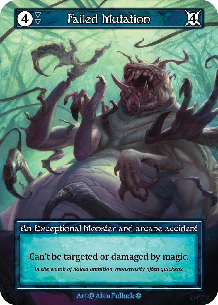 Failed Mutation (Foil) — Gothic card