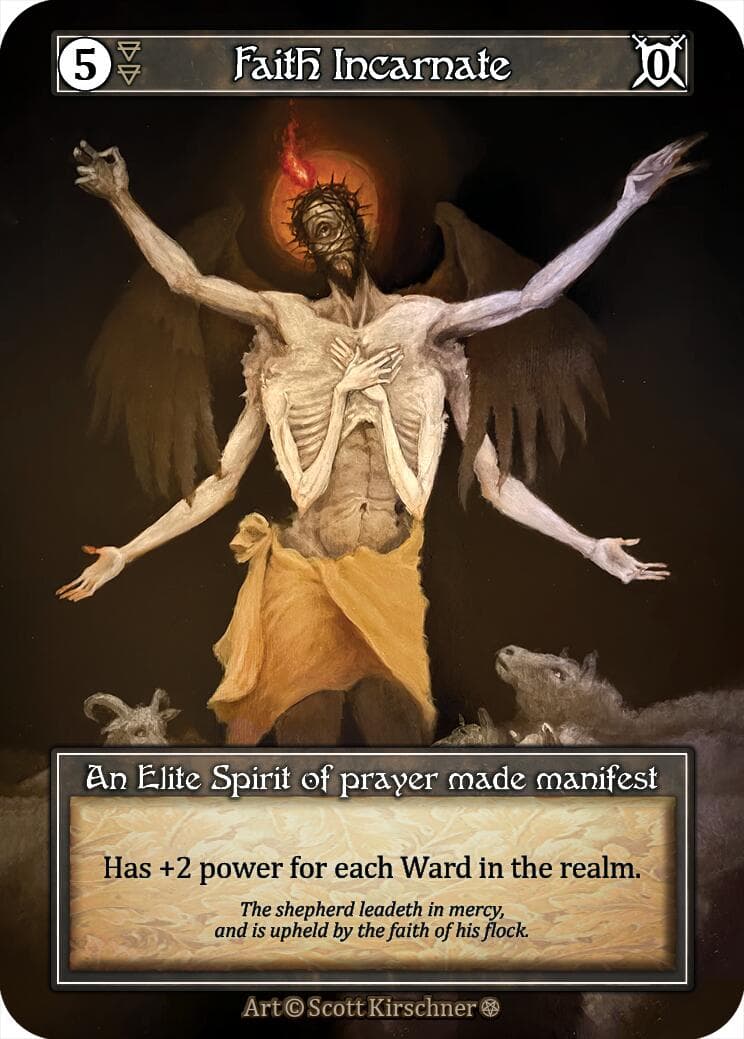 Faith Incarnate (Foil) — Gothic card