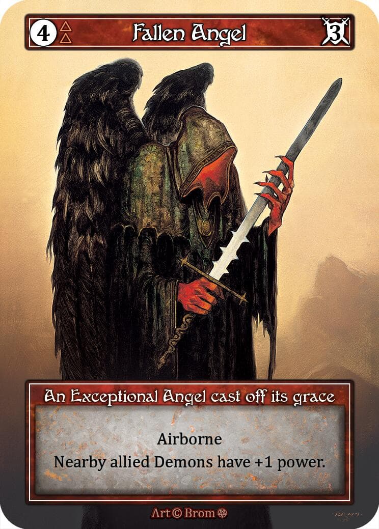 Fallen Angel (Foil) — Gothic card