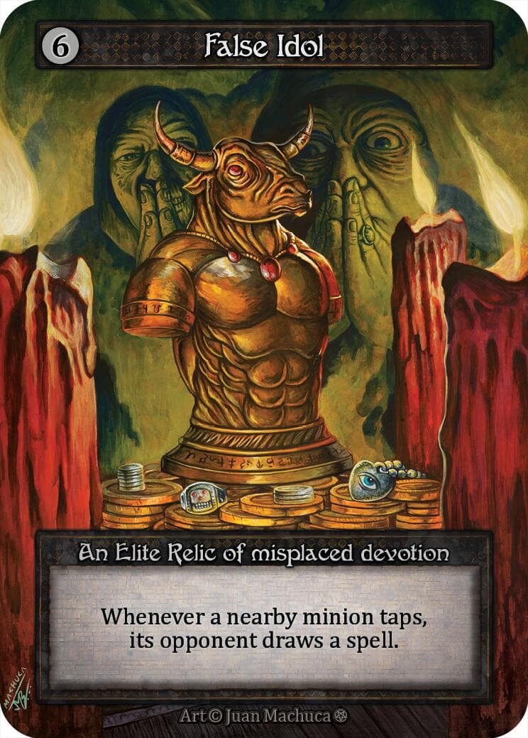False Idol — Gothic card