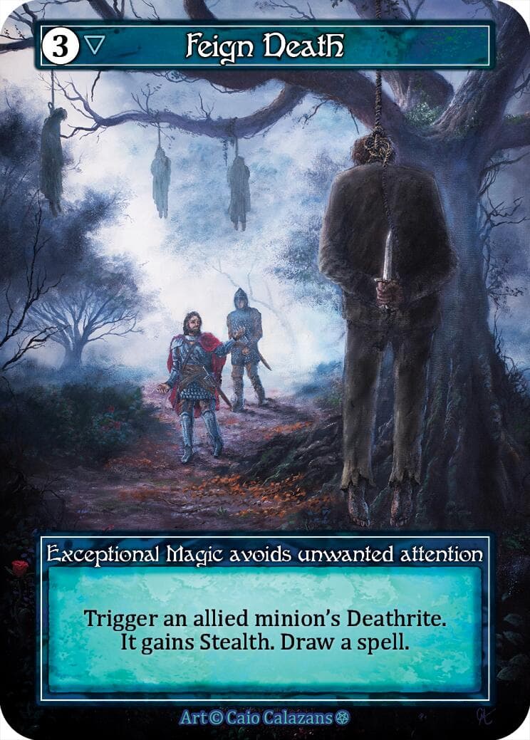 Feign Death (Foil) — Gothic card