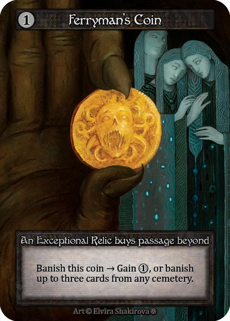 Ferryman's Coin — Gothic card