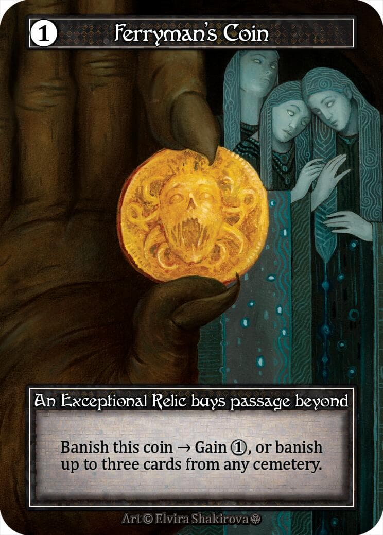 Ferryman's Coin (Foil) — Gothic card