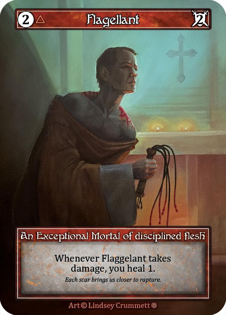 Flagellant (Foil) — Gothic card