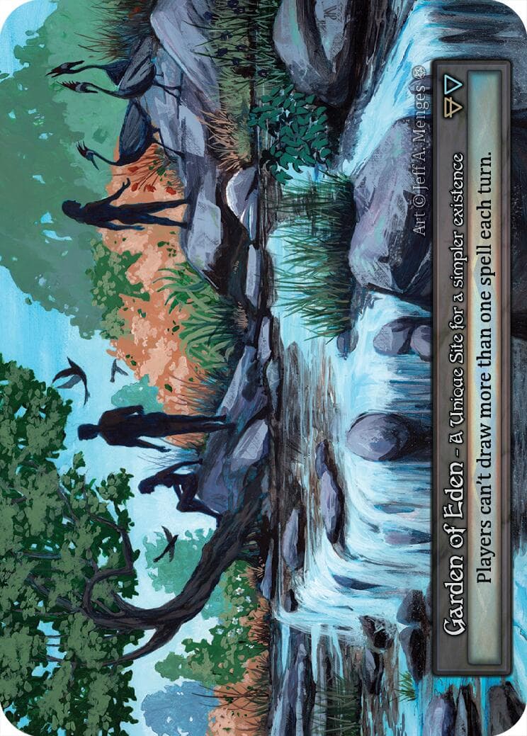 Garden of Eden — Gothic card