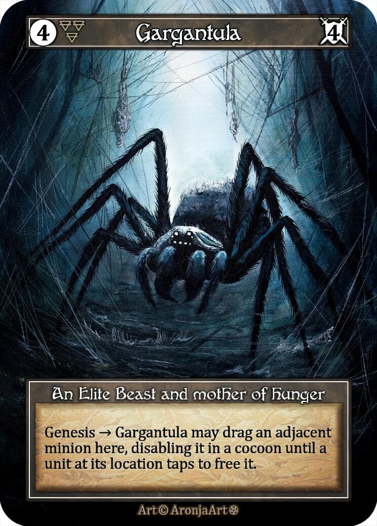 Gargantula (Foil) — Gothic card