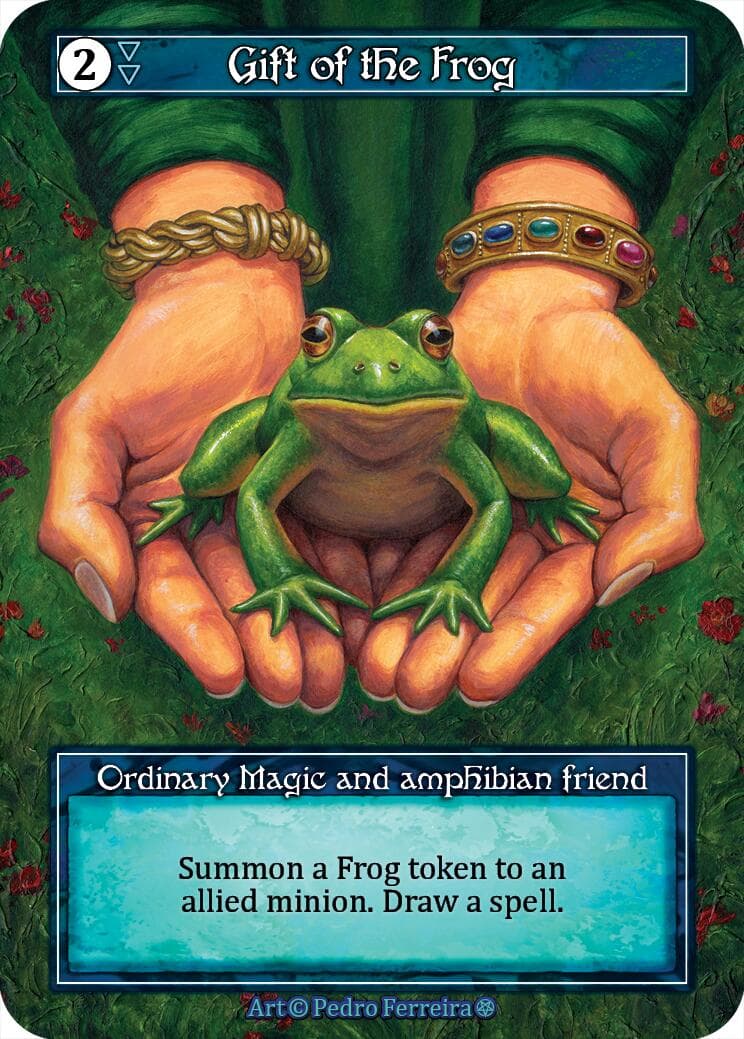 Gift of the Frog (Foil) — Gothic card