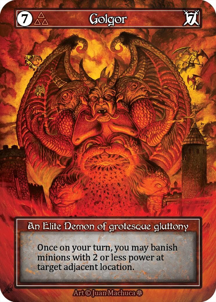 Golgor (Foil) — Gothic card