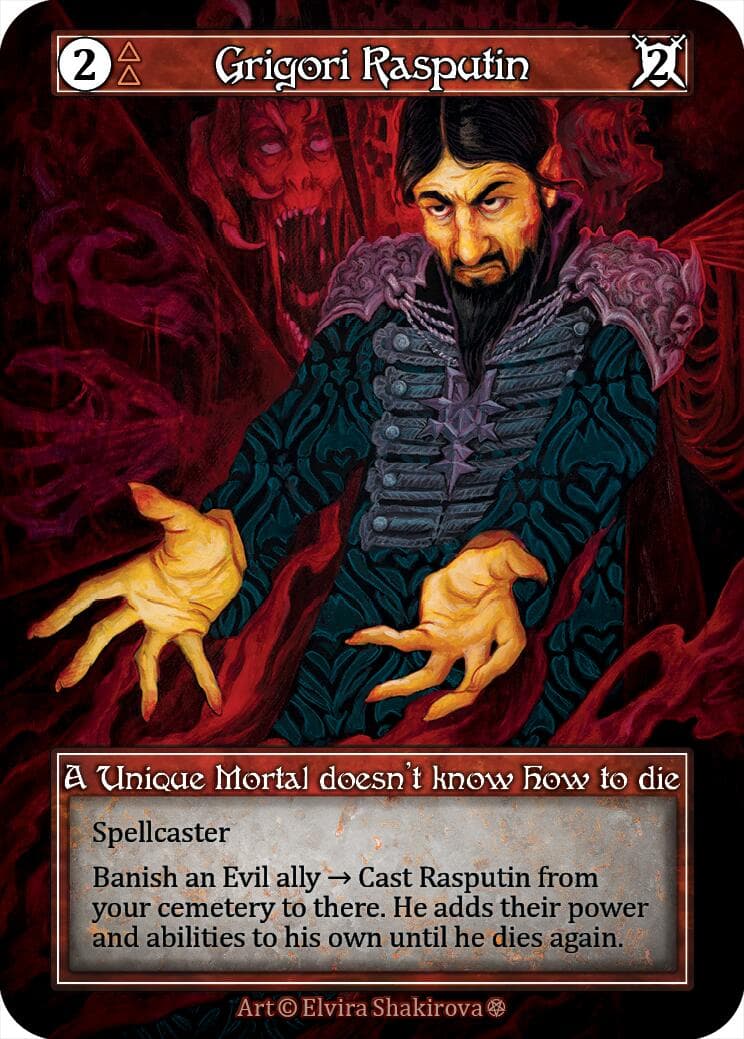 Grigori Rasputin (Foil) — Gothic card