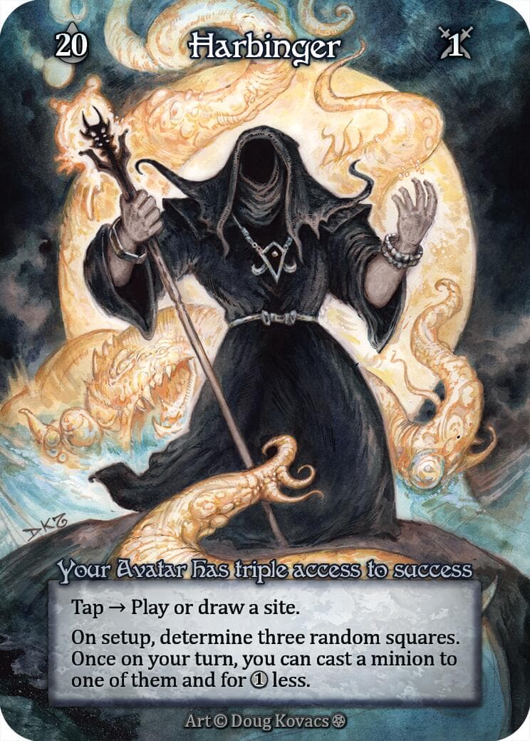 Harbinger — Gothic card