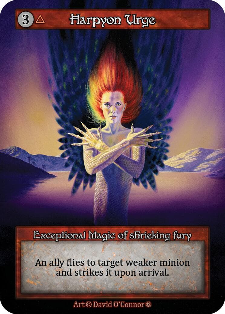 Harpyon Urge — Gothic card