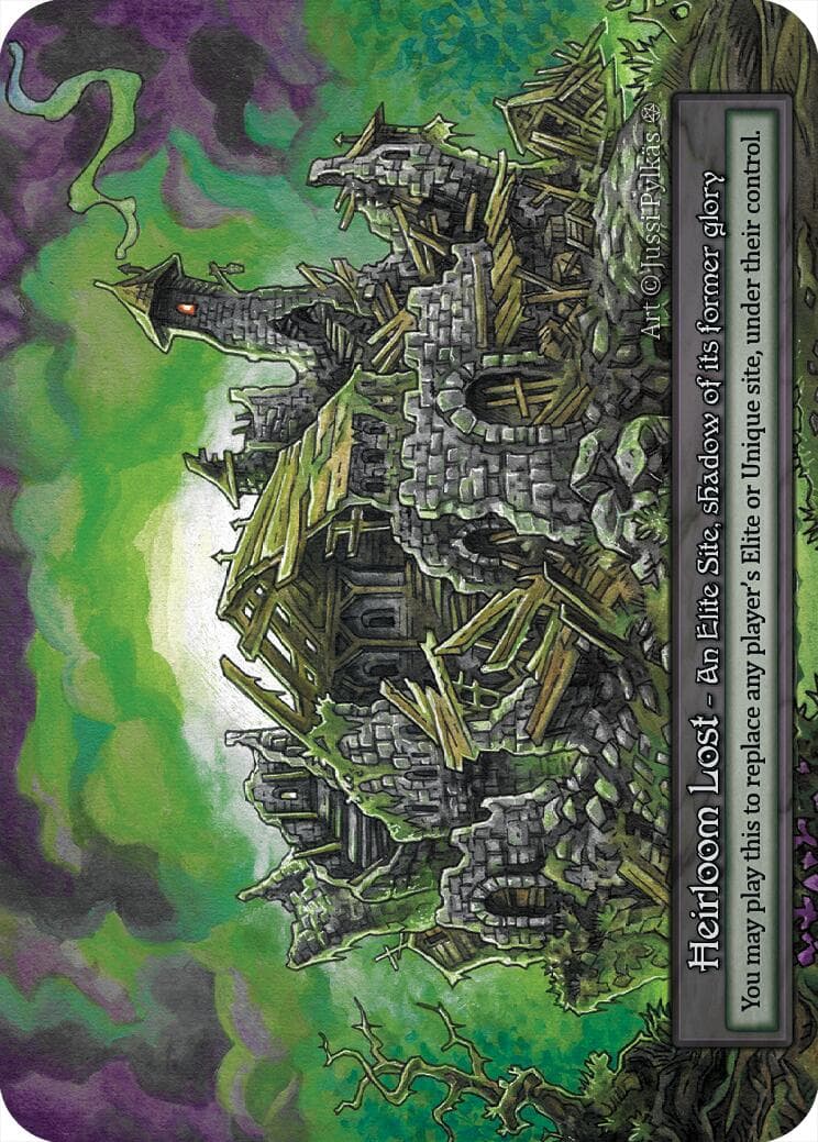 Heirloom Lost — Gothic card