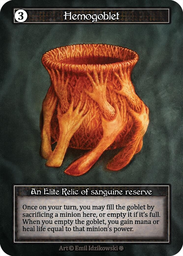 Hemogoblet (Foil) — Gothic card