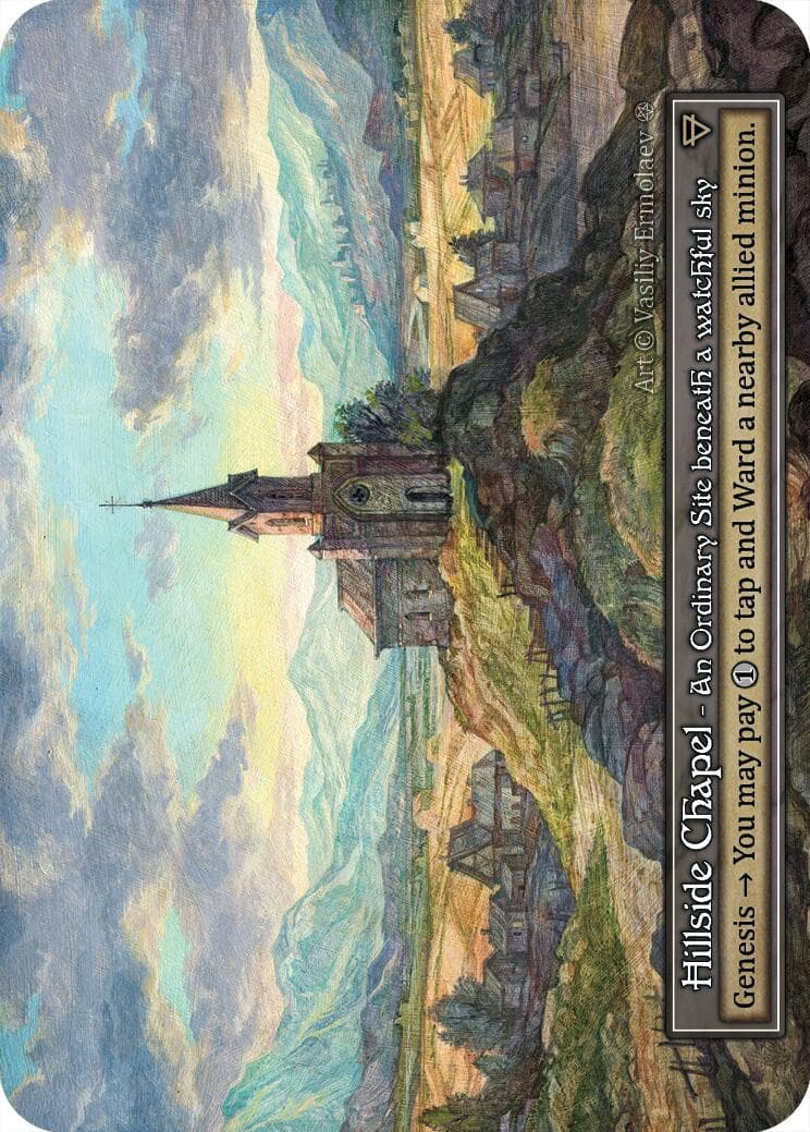 Hillside Chapel (Foil) — Gothic card