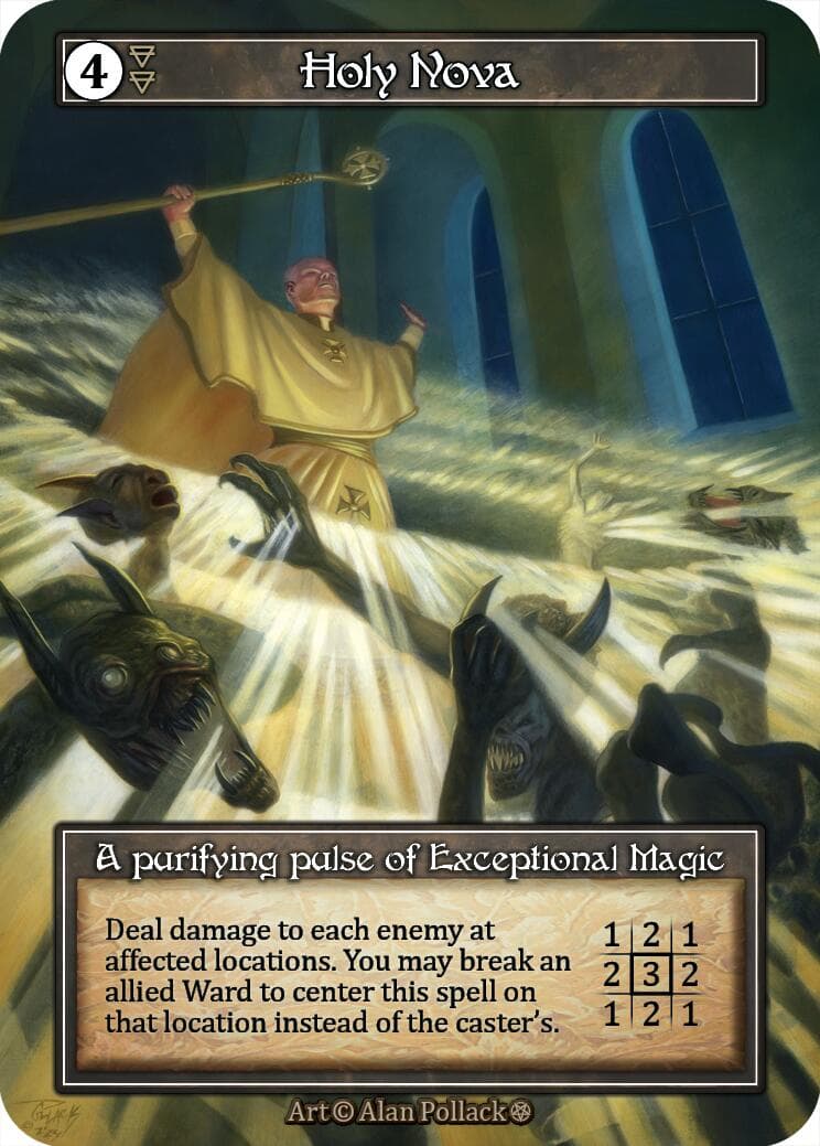 Holy Nova (Foil) — Gothic card